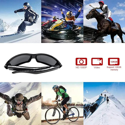 1080P HD Glasses Camera with One-Button Control by HitMyNeed