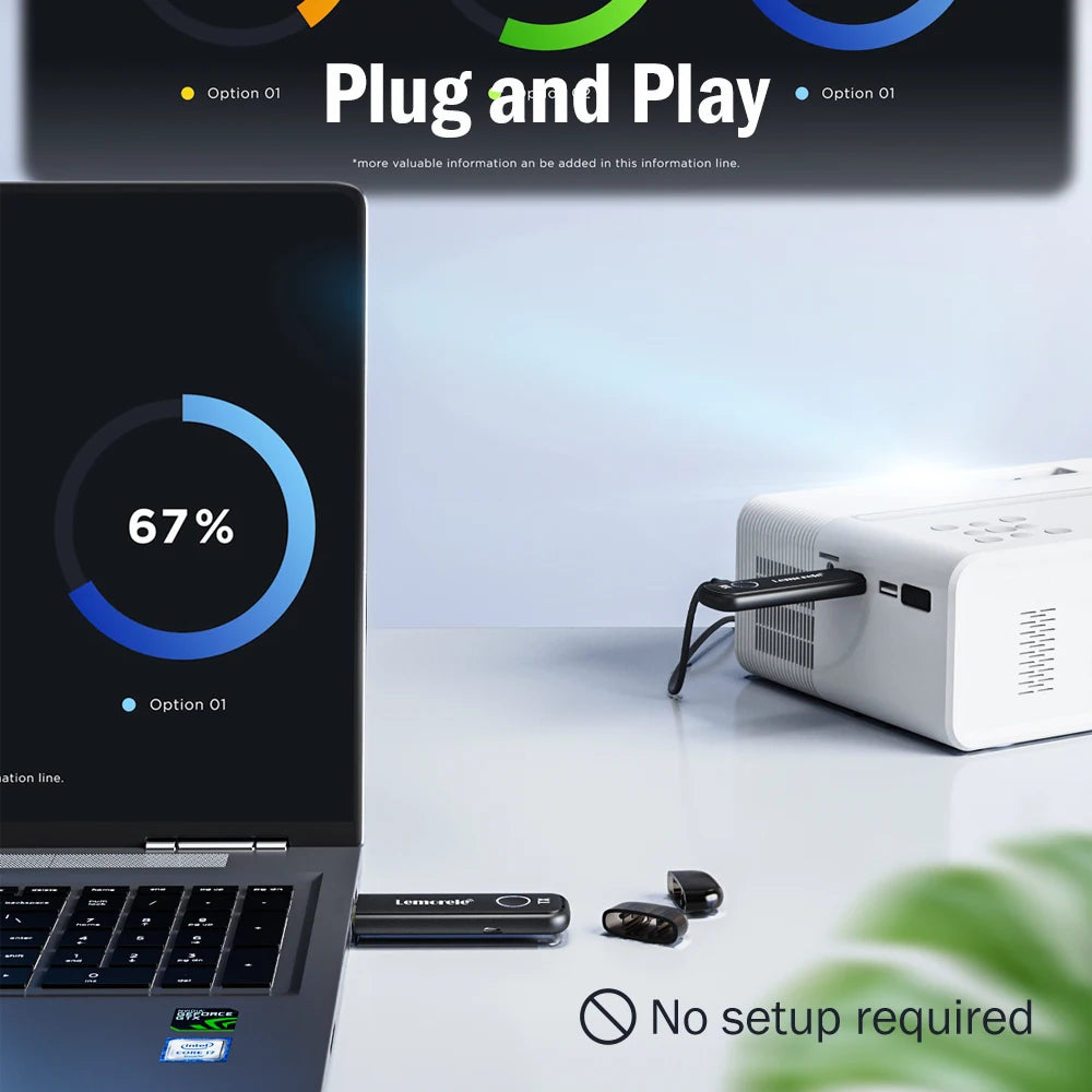 1080P HDMI Wireless Transmitter & Receiver Kit by HitMyNeed
