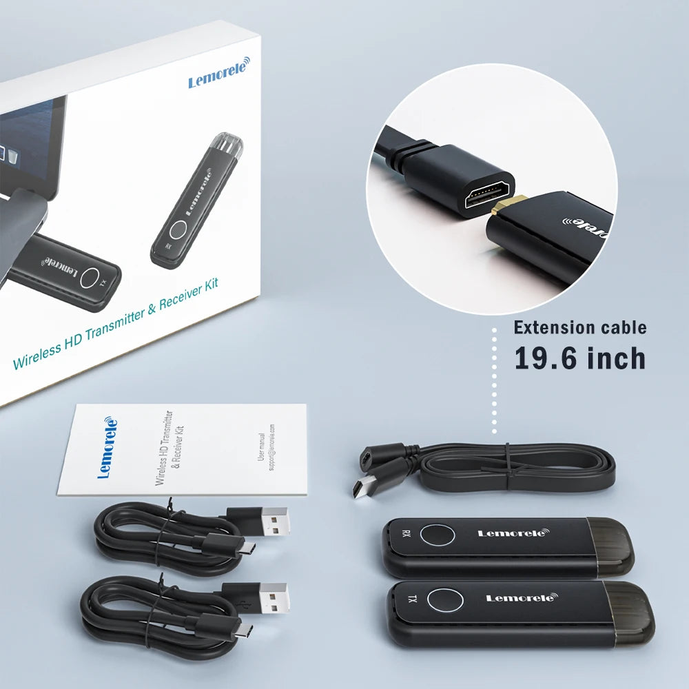 1080P HDMI Wireless Transmitter & Receiver Kit by HitMyNeed