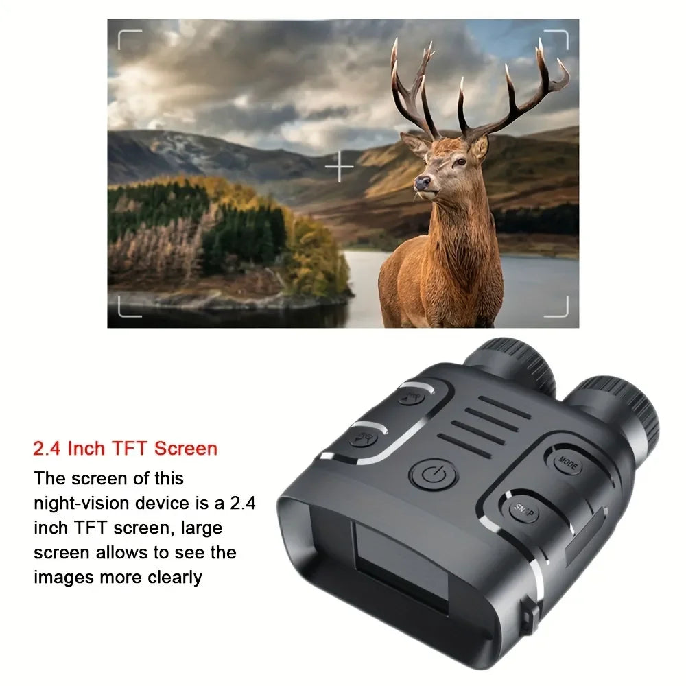 1080P Infrared Night Vision Binoculars 5X Zoom by HitMyNeed