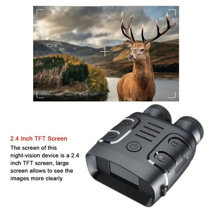 1080P Infrared Night Vision Binoculars 5X Zoom by HitMyNeed