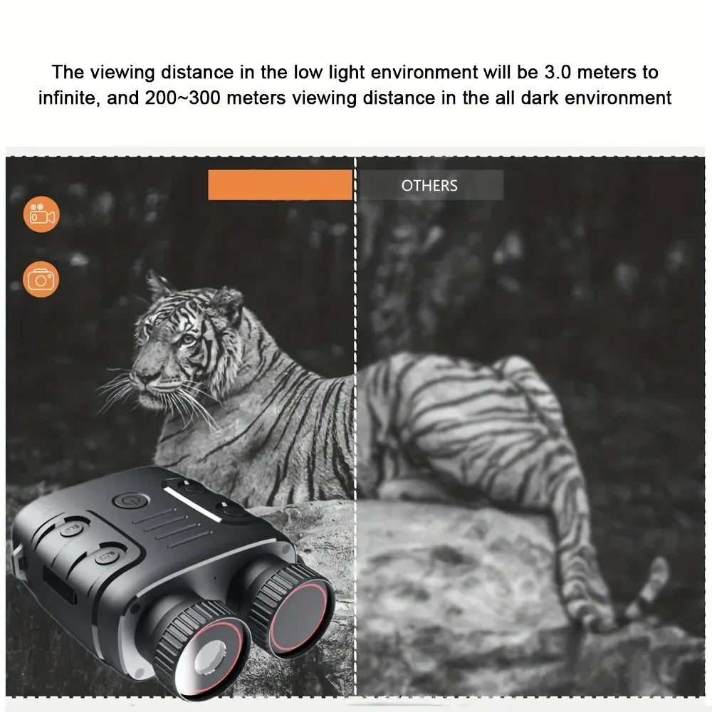 1080P Infrared Night Vision Binoculars 5X Zoom by HitMyNeed