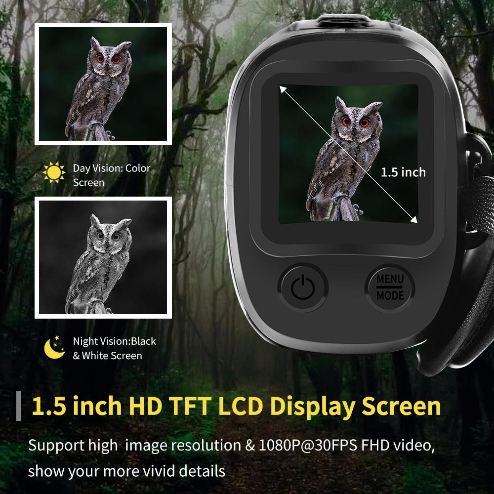 1080P Infrared Night Vision Monocular 300m Range by HitMyNeed