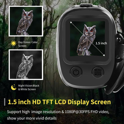 1080P Infrared Night Vision Monocular 300m Range by HitMyNeed