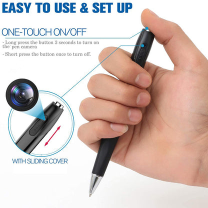 1080P Mini Camera Pen with Voice & Video Recorder by HitMyNeed