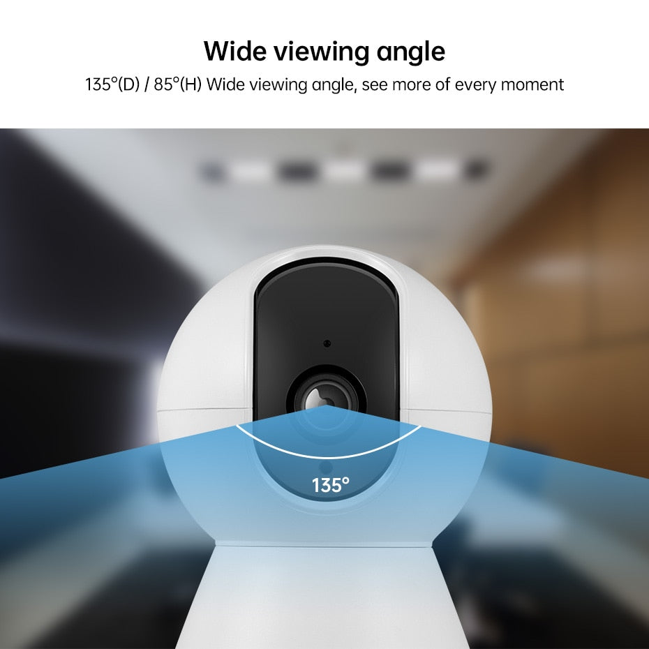1080P Tuya Smart Mini WiFi Indoor IP Security Camera by HitMyNeed