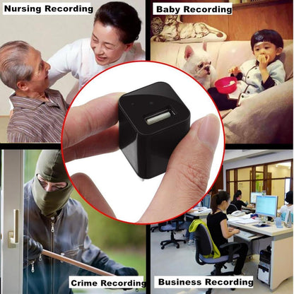 1080P USB Wall Charger Hidden Spy Camera by HitMyNeed