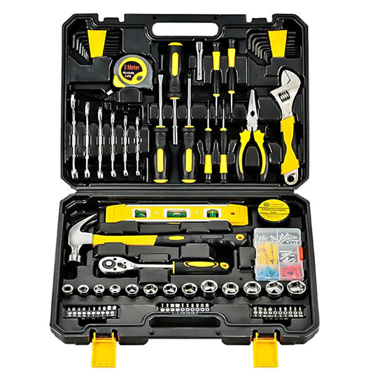 108pcs Household & Car Repair Hand Tool Kit with Case by HitMyNeed