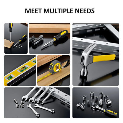 108pcs Household & Car Repair Hand Tool Kit with Case by HitMyNeed
