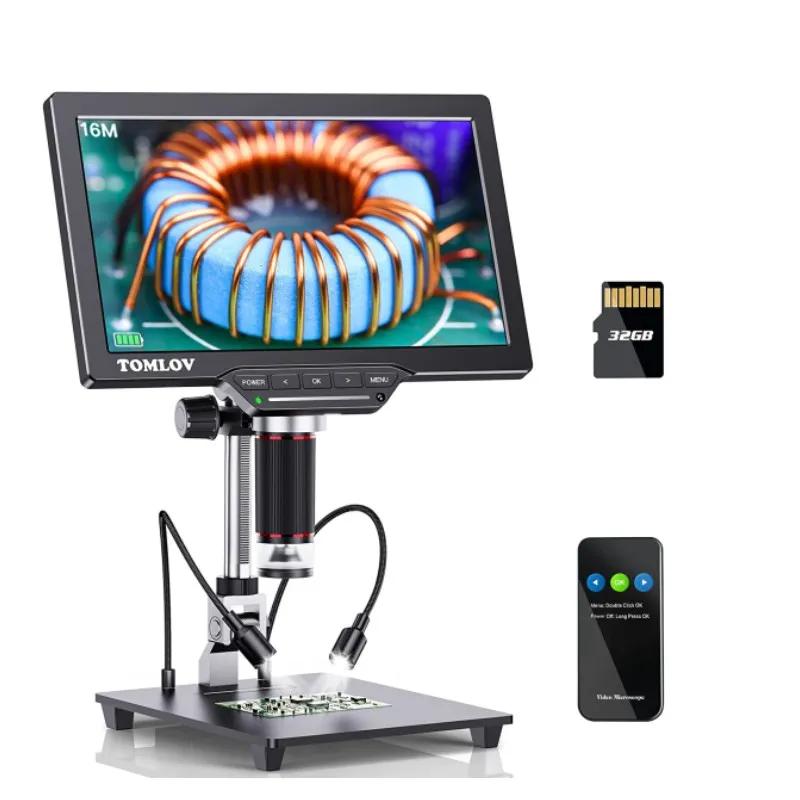 10.1" HDMI Digital Microscope 16MP with 32GB Card by HitMyNeed