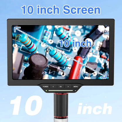 10.1" HDMI Digital Microscope 16MP with 32GB Card by HitMyNeed