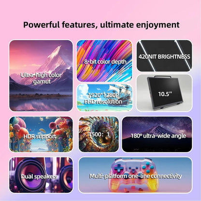 10.5" 1920x1280 Portable Monitor 100% sRGB IPS by HitMyNeed
