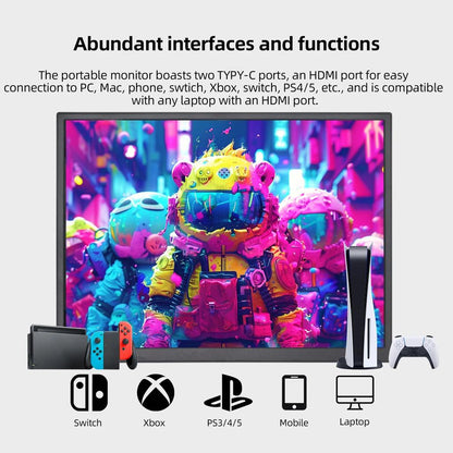 10.5" 1920x1280 Portable Monitor 100% sRGB IPS by HitMyNeed