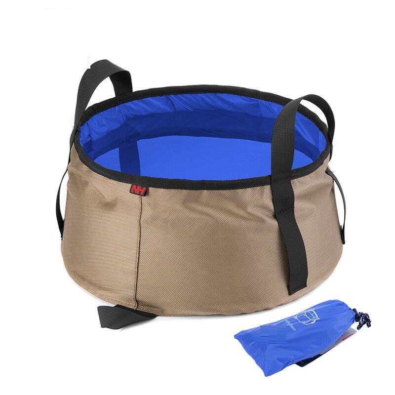 10L Collapsible Bucket Folding Water Bag by HitMyNeed