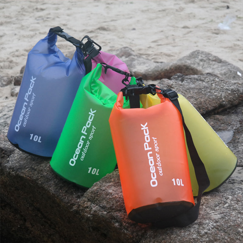 10L Waterproof Dry Bag Backpack for Outdoor Use by HitMyNeed