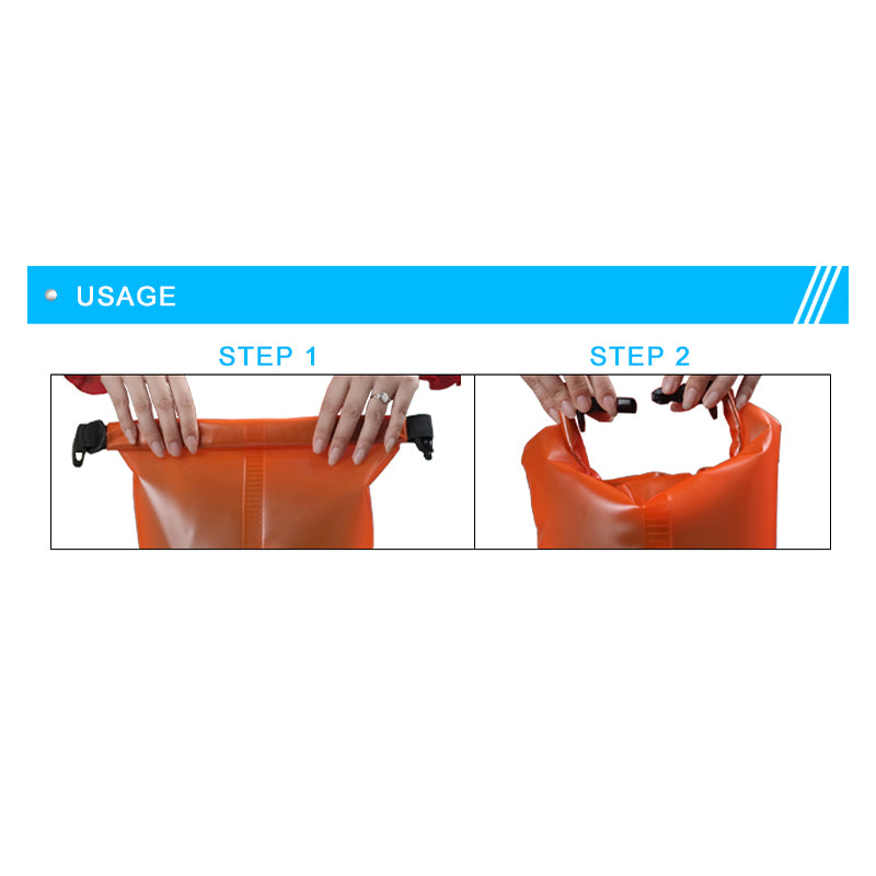 10L Waterproof Dry Bag Backpack for Outdoor Use by HitMyNeed
