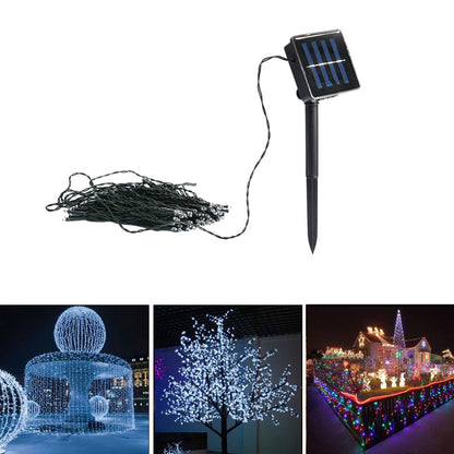 10m Solar LED String Lights for Outdoor & Garden by HitMyNeed