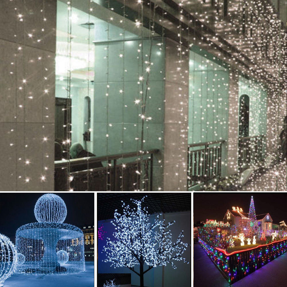 10m Solar LED String Lights for Outdoor & Garden by HitMyNeed