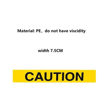 10m Yellow Caution Tape - Indoor & Outdoor Safety Marking by HitMyNeed
