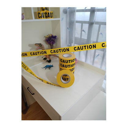 10m Yellow Caution Tape - Indoor & Outdoor Safety Marking by HitMyNeed
