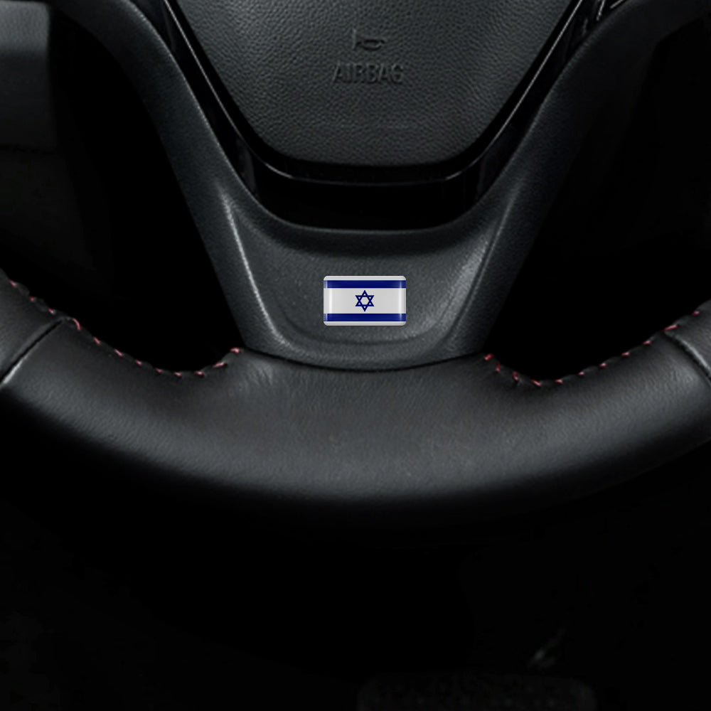 10pcs 3D Epoxy Car Interior Flag Stickers by HitMyNeed