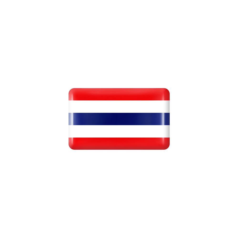 10pcs 3D Epoxy Car Interior Flag Stickers costa-rica by HitMyNeed