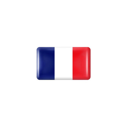 10pcs 3D Epoxy Car Interior Flag Stickers france by HitMyNeed