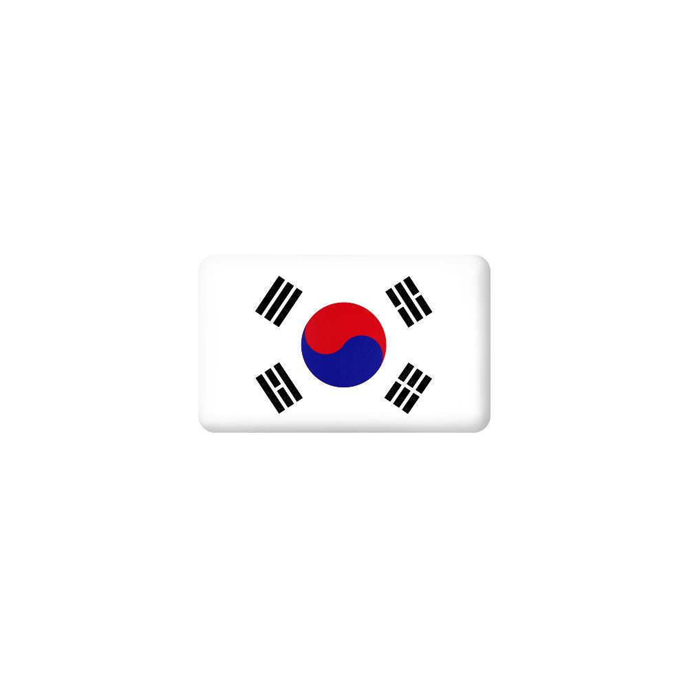 10pcs 3D Epoxy Car Interior Flag Stickers korea by HitMyNeed