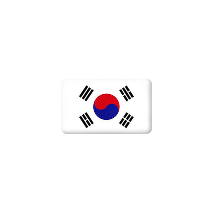 10pcs 3D Epoxy Car Interior Flag Stickers korea by HitMyNeed