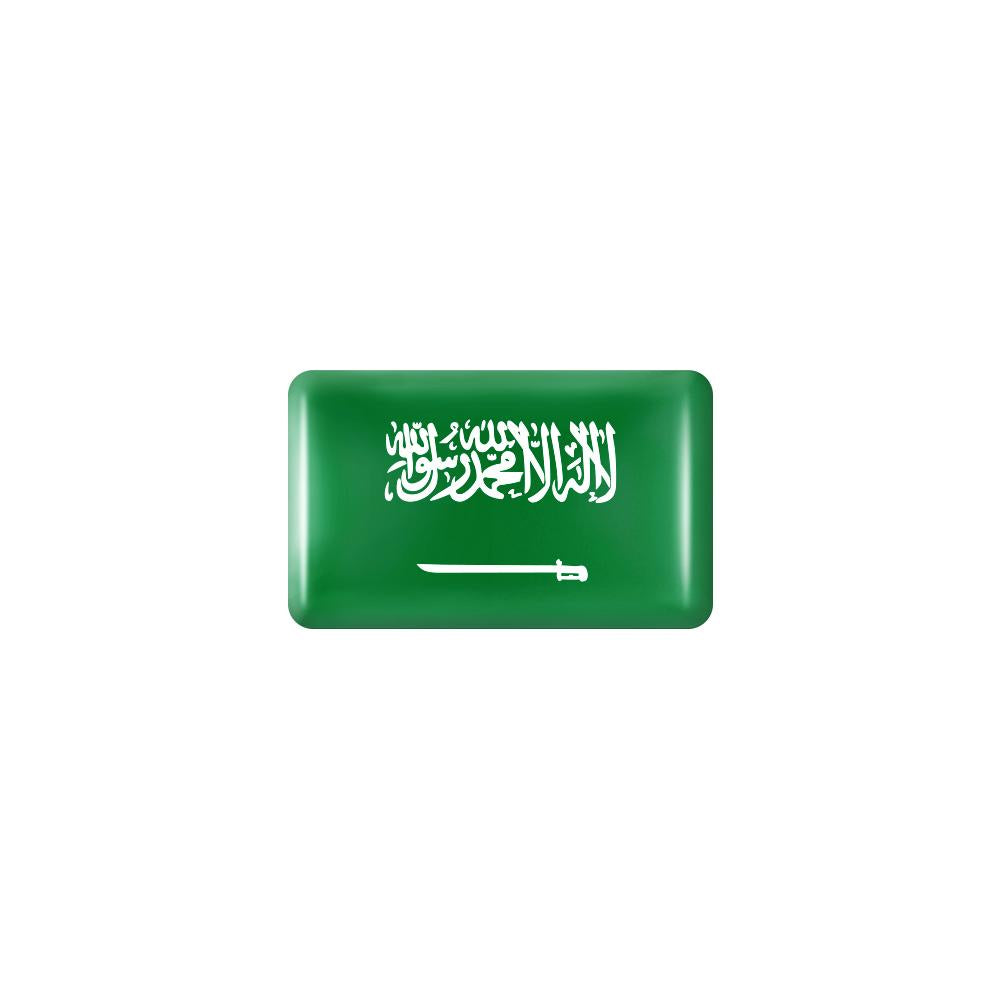 10pcs 3D Epoxy Car Interior Flag Stickers saudi-arabia by HitMyNeed