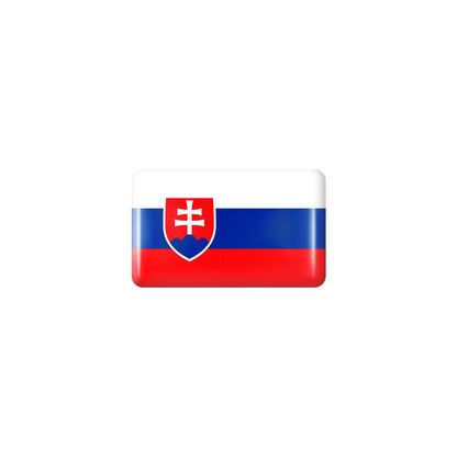 10pcs 3D Epoxy Car Interior Flag Stickers slovakia by HitMyNeed