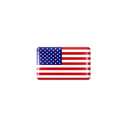 10pcs 3D Epoxy Car Interior Flag Stickers united-states by HitMyNeed