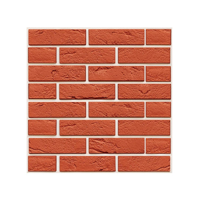 10pcs 3D PVC Self Adhesive Tile Wall Stickers 30x30cm red by HitMyNeed