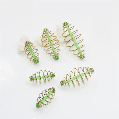 10pcs Carp Fishing Spring Feeders, 3 Weights 3cm by HitMyNeed