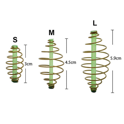 10pcs Carp Fishing Spring Feeders, 3 Weights 4-5cm by HitMyNeed
