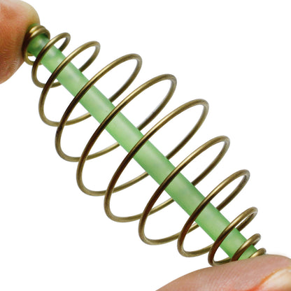 10pcs Carp Fishing Spring Feeders, 3 Weights by HitMyNeed
