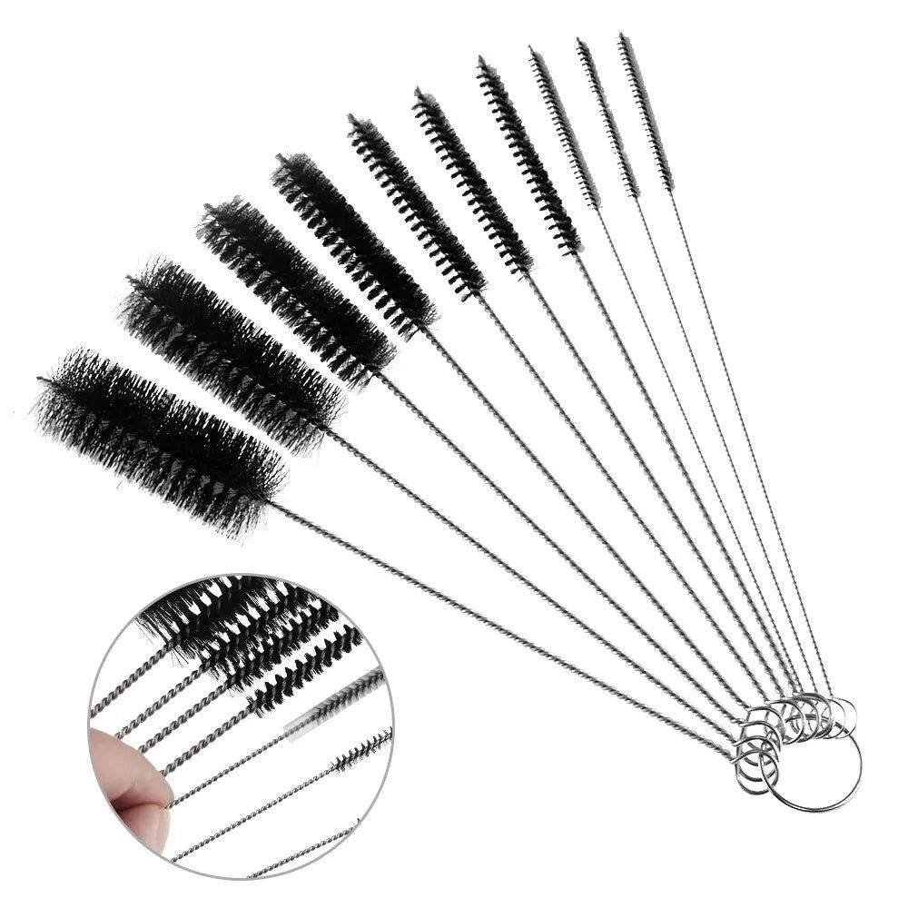 10pcs Nylon Tube & Straw Cleaning Brush Set by HitMyNeed
