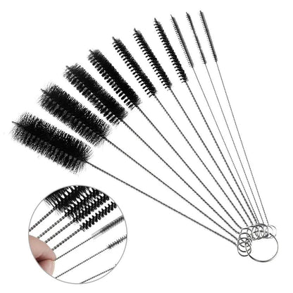 10pcs Nylon Tube & Straw Cleaning Brush Set by HitMyNeed