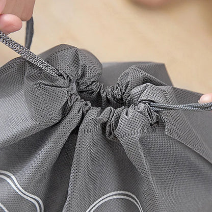 10pcs Travel Shoe Storage Bags with Hangers by HitMyNeed