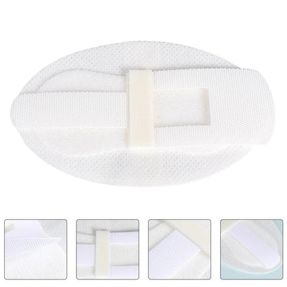 10pcs Universal Catheter Fixation Stickers, White by HitMyNeed