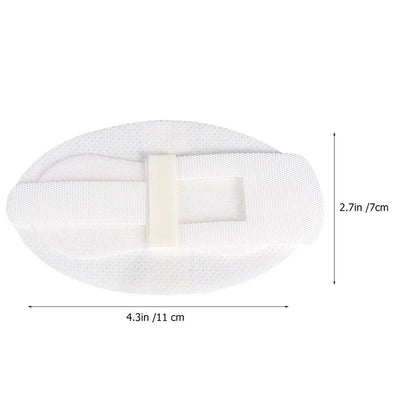 10pcs Universal Catheter Fixation Stickers, White by HitMyNeed