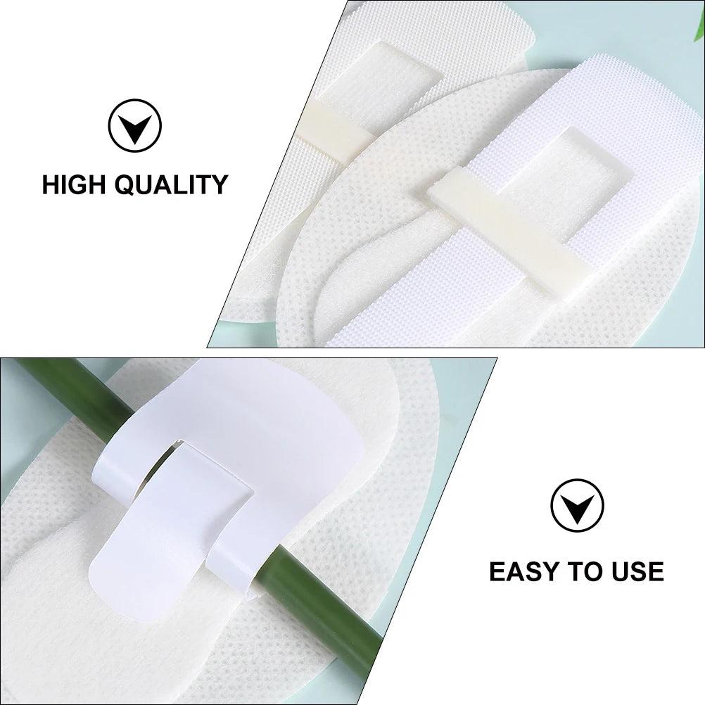 10pcs Universal Catheter Fixation Stickers, White by HitMyNeed
