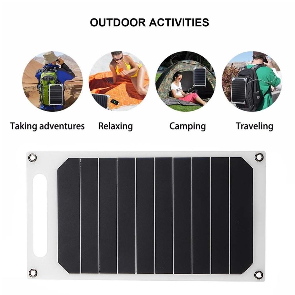 10W 5V Portable Solar Panel USB Charger by HitMyNeed