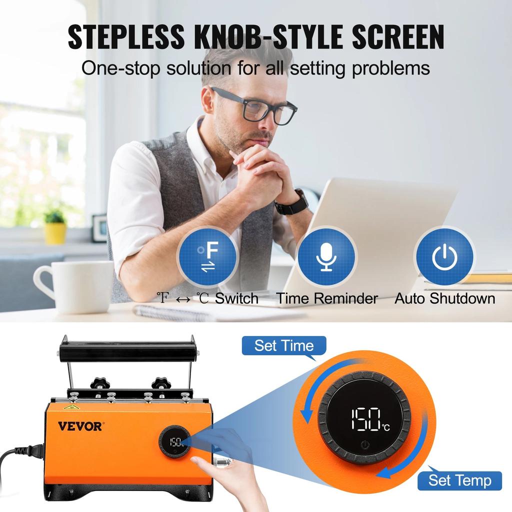 11-30oz Tumbler & Mug Heat Press with Touchscreen by HitMyNeed