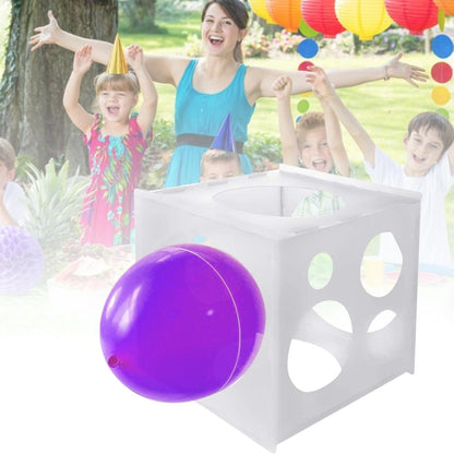 11-Hole Balloon Sizer Box for Consistent Balloon Sizes by HitMyNeed