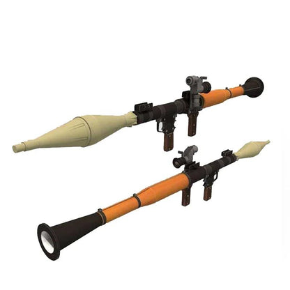 1:1 RPG-7 Bazooka Cosplay Paper Model DIY Kit by HitMyNeed