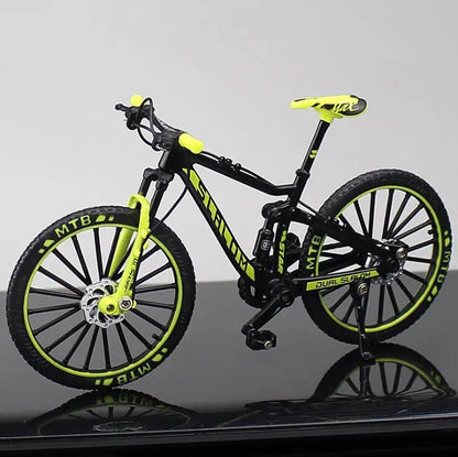 1:10 Diecast Mini Mountain Bike Finger Model Toy green-foam-box by HitMyNeed
