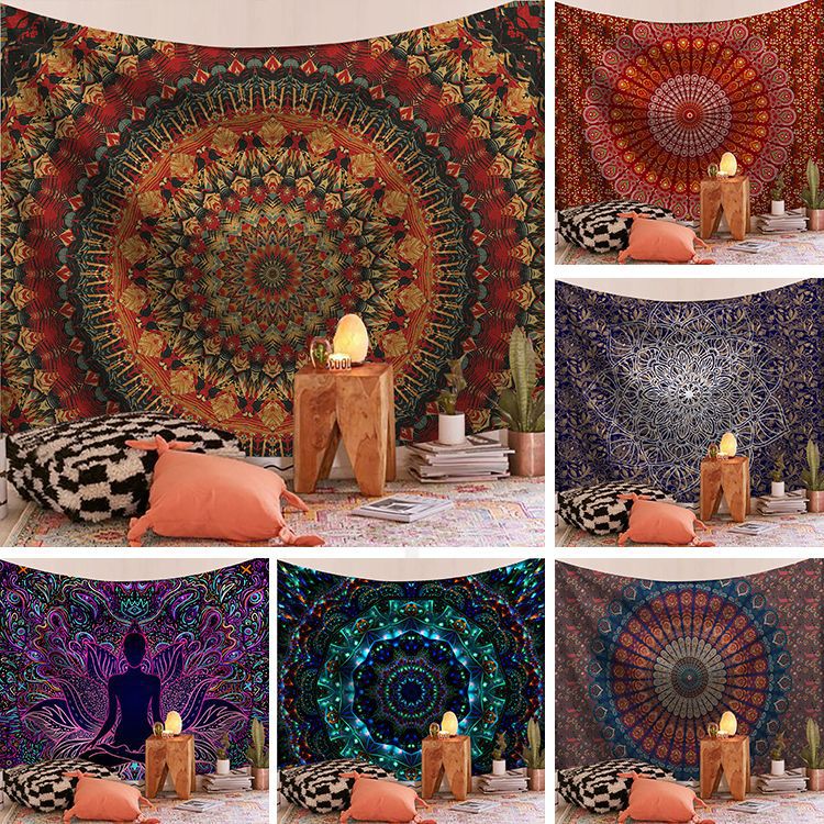 Indian Mandala Boho Wall Tapestry Decor