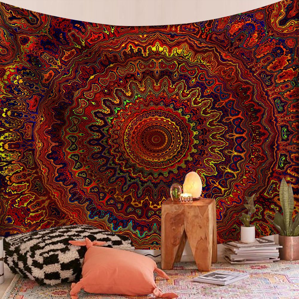 Indian Mandala Boho Wall Tapestry Decor