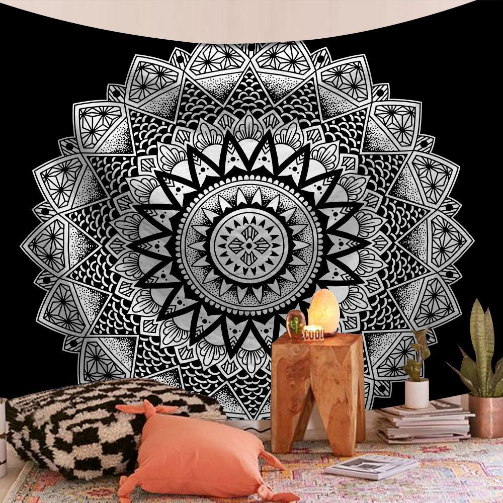 Indian Mandala Boho Wall Tapestry Decor